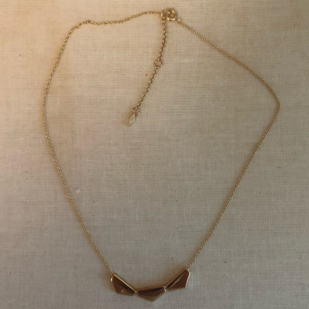 Gold Geometric Choker Necklace